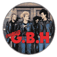 G.B.H Give Me Fire Button Badges