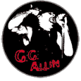 G.G. Allin GG Allin Live Button Badges