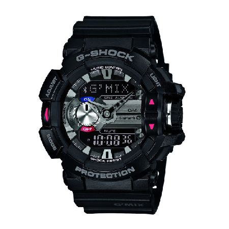 G-Shock Mens G-Shock Bluetooth Gmix Watch - Black