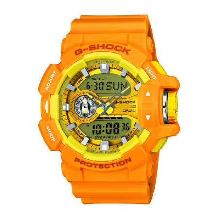 G-Shock Mens G-Shock Mono Color Watch - Yellow