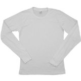 G-Star American Apparel - Fine Jersey Long Sleeve T, White, S