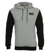 Black and Grey Hooded Sweatshirt