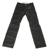 Black Comfort Fit Button Fly Jeans (Elwood)