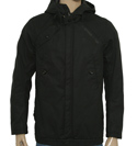 Black Hooded Heavyweight Jacket