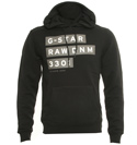 G-Star Black Hooded Sweatshirt