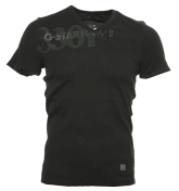 G-Star Black V-Neck T-Shirt