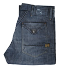 G-Star Dark Denim Worker Style Jeans (Elwood)