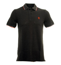 G-Star G - Star Grey Slim Fit Organic Cotton Polo Shirt