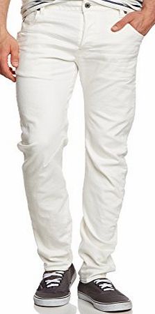G-Star G Star Raw Mens Arc 3D Inza White Stretch Denim Slim Jeans, Blue (3D Aged), W32/L30