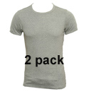 Grey T-Shirts (Double Pack)