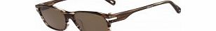 G Star GS605S Thin Huxley Brown Striped Havana