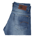 G-Star Light Denim Straight Leg Jeans (3301 Classic)