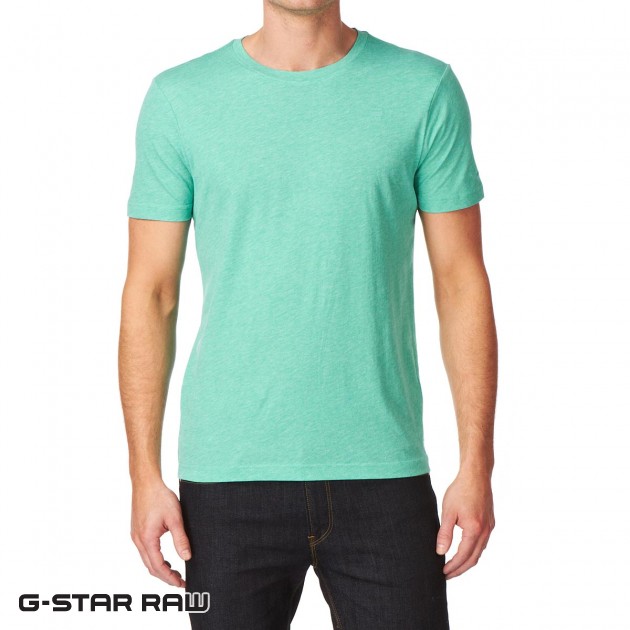 G-Star Mens G-Star Base HTR 2 Pack T-Shirt - Snaker