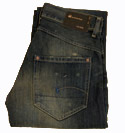 Mens G-Star Decay Denim Button Fly Trash Wash Jeans - 32 Leg