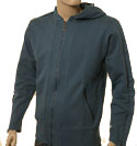 G-Star Mens G-Star Teal Full Zip Hooded Cotton Sweatshirt