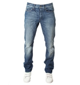 G-Star Mid Denim Straight Leg Jeans (3301 Classic)