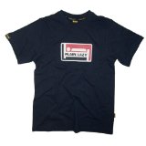 Plain Lazy Champion T-shirt, Navy, Large