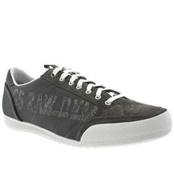Male Edge Nylon Manmade Upper Fashion Trainers in Grey, Navy