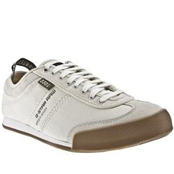 G-Star Raw Male G-star Raw Stamp Maul Fabric Upper Fashion Trainers in Stone