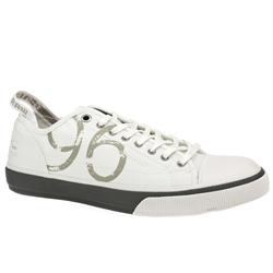 G-Star Raw Male G-Star Serger Art 96 Fabric Upper Fashion Trainers in White