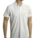 Raw White Pique Polo Shirt
