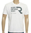 Raw White T-Shirt