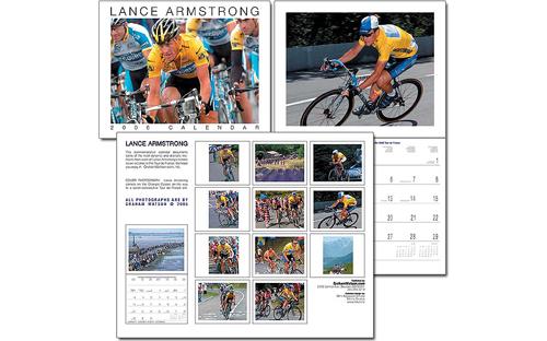 G Watson Lance Armstrong Tribute Cycling Calendar 2006