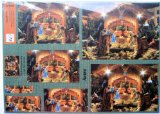 G18 A4 die cut large format pyramage pyramid decoupage sheet - Christmas - Nativity