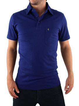 Gabicci Vintage Blue Polo Shirt