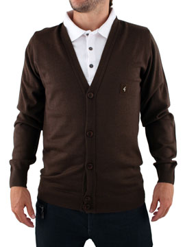Gabicci Vintage Brown Cardigan