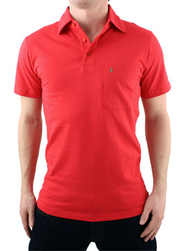 Gabicci Vintage Red Polo Shirt