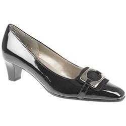 Gabor Female G8-75183 Leather Upper Leather Lining Comfort Courts in Black Patent