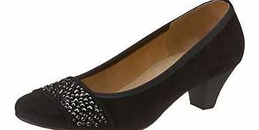 Gabor Rhinestone Detailed Court Shoes