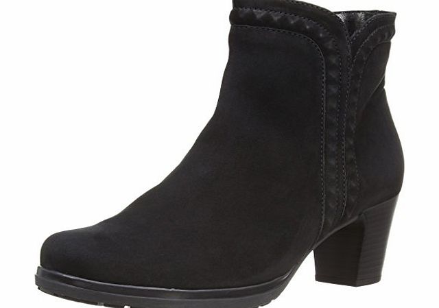 Gabor Womens Alberta Boots 92.980.47 Black Nubuck 6 UK, 39 EU