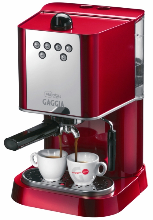 Gaggia Baby Dose Red Espresso Coffee Machine