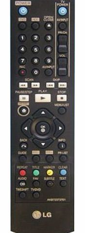 LG RHT498H DVD Recorder Genuine Remote Control + Remote Control Stand