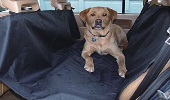 Waterproof Protective Rear Car Seat Dog / Pet Cover (Heavy Duty Hammock Style)