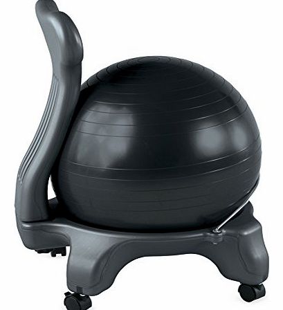 Gaiam Classic Balance ball Chair - Charcoal