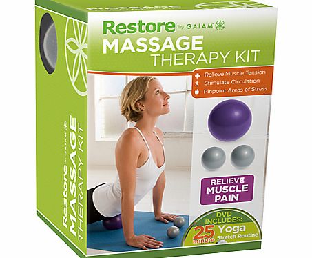 Gaiam Restore Massage Therapy Kit