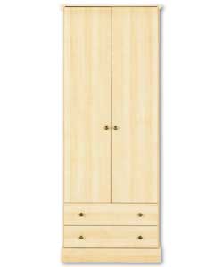 Maple 2 Drawer Robe