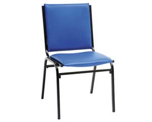 Galaxy vinyl stacking chair