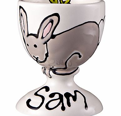 Gallery Thea Personalised Egg Cup, Bunny