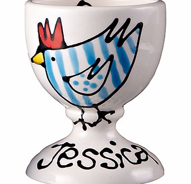 Gallery Thea Personalised Egg Cup, Chicken