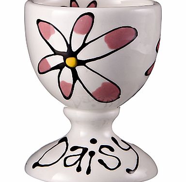 Personalised Egg Cup, Flower