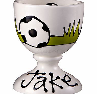 Gallery Thea Personalised Egg Cup, Football