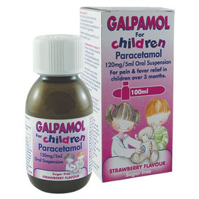 Galpamol for Children can be used for pain and fever relief in children over 3 months old.  It can b