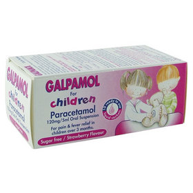 Galpharm Galpamol Paracetamol Suspension 10 x 5ml