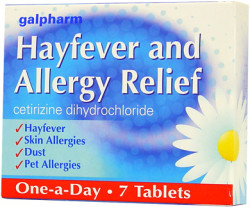 galpharm Heyfever and Allergy Tablets 7 Tablets