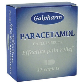Galpharm Paracetamol 500mg Caplets (32)