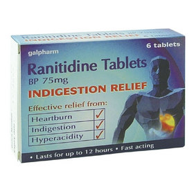 Galpharm Ranitidine BP 75mg Indegestion Relief